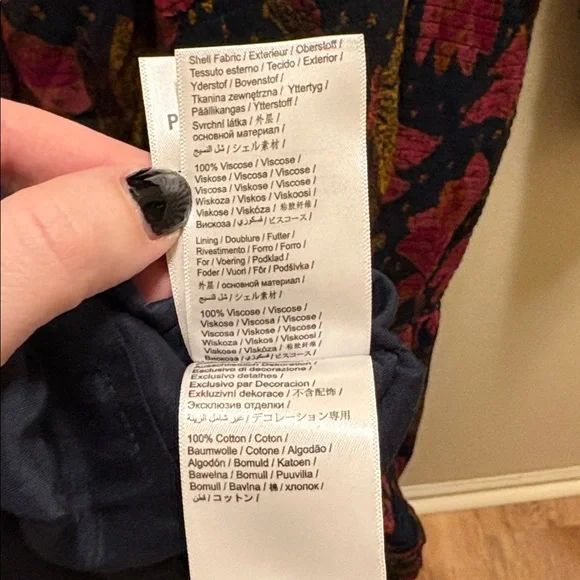 Farm Rio blue patterned dress - Picture 8 of 8